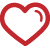 Red love heart icon