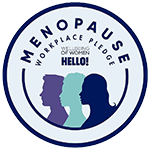 Menopause workplace pledge logo